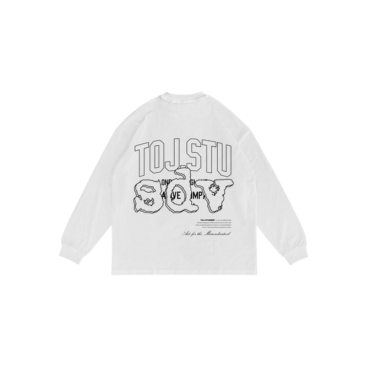 SDVC WHITE LONG SLEEVE T-SHIRT